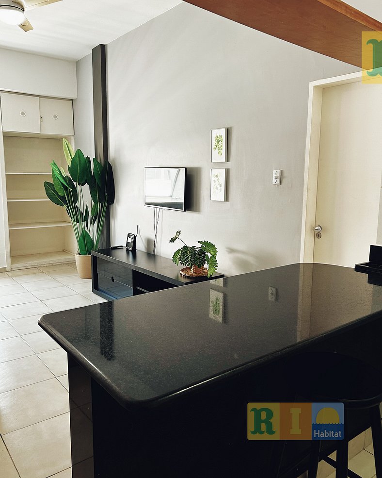 Apartamento AG1204 - 1 min da Praia de Copacabana