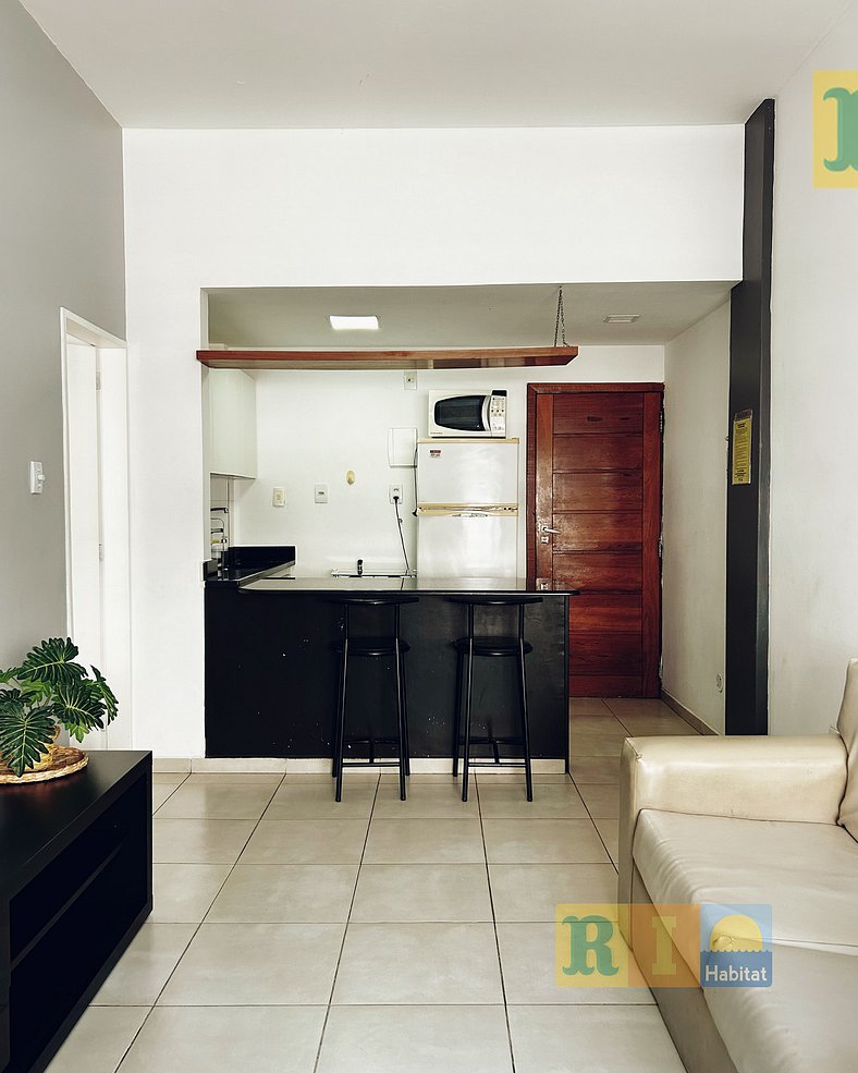 Apartamento AG1204 - 1 min da Praia de Copacabana