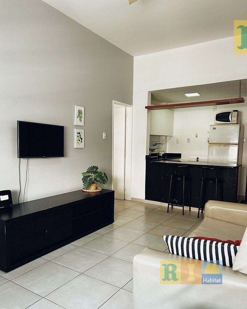 Apartamento AG1204 - 1 min da Praia de Copacabana