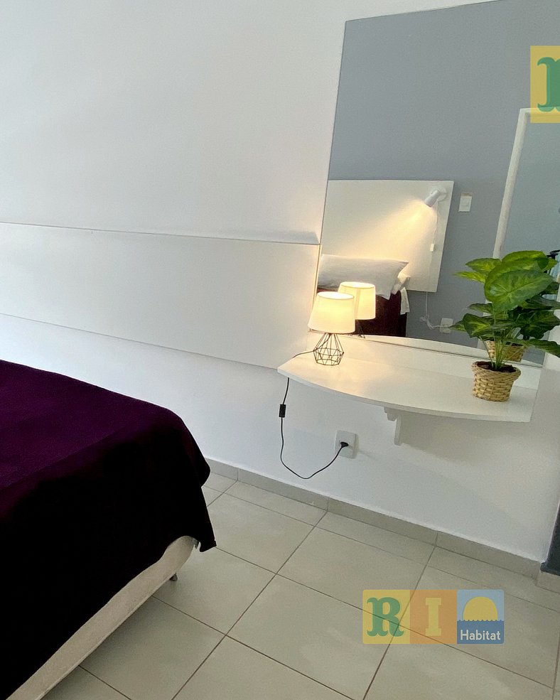 Apartamento AG1204 - 1 Minuto de la Playa de Copacabana