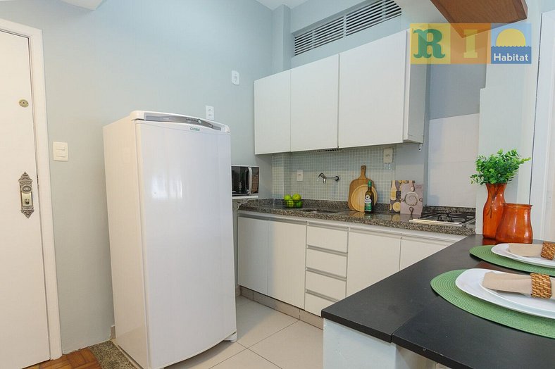 Apartamento AG905 - 1 min da praia de Copacabana