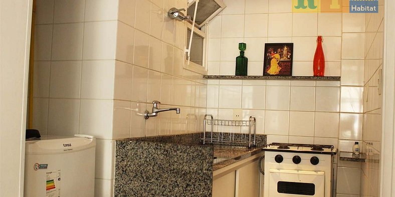 Apartamento Almirante 1102 - 1min da praia de Copa