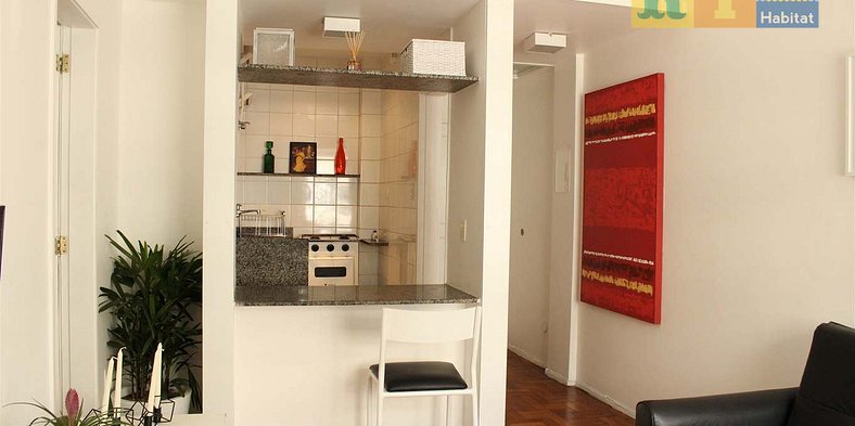 Apartamento Almirante 1102 - 1min da praia de Copa