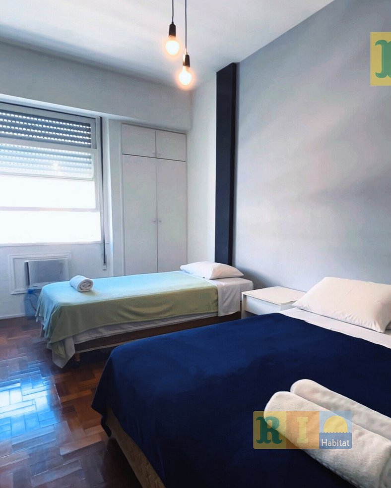 Apartamento Almirante 1206 - 1 min da Praia