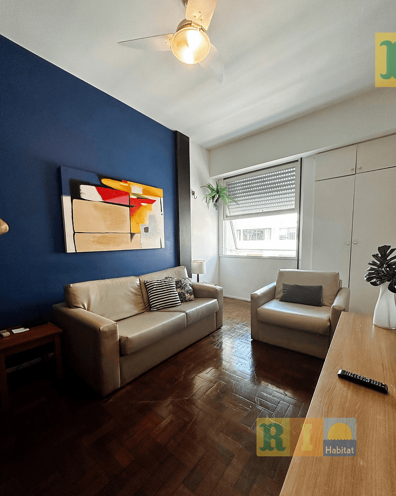 Apartamento Almirante 1206 - 1 min da Praia