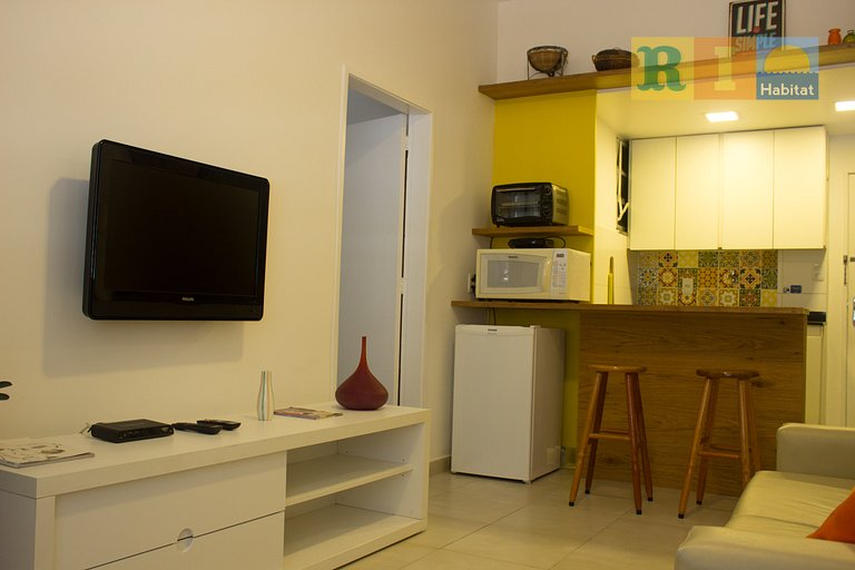 Apartamento Almirante 702 - 1 min da praia de Copa