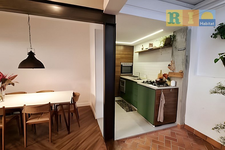 Apartamento tipo casa con piscina privada