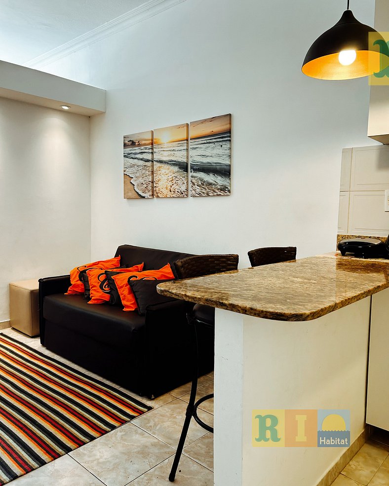 Apartment 1210 with Sea View - Copacabana Posto 5